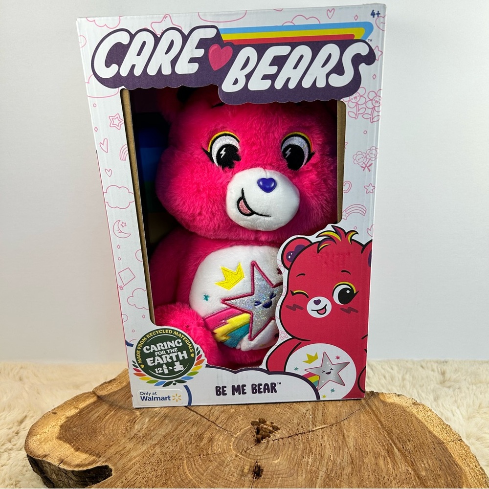 Care Bears Be Me Bear Pink Limited Exclusive Brand New 2024 Caring For The Earth